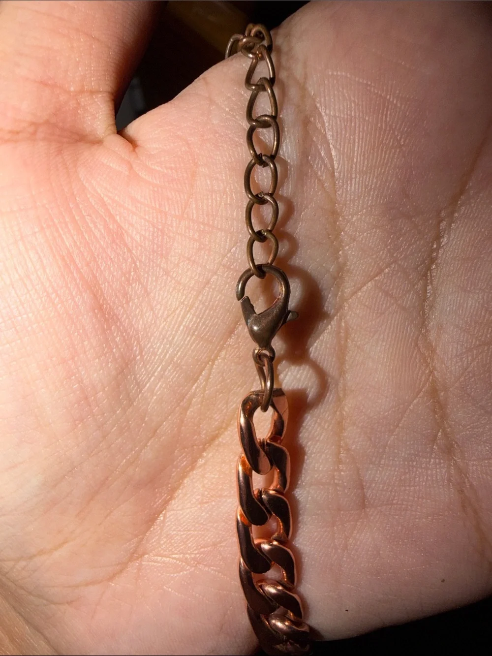 Copper-Tone Bead Chain Necklace - Women Jewelry